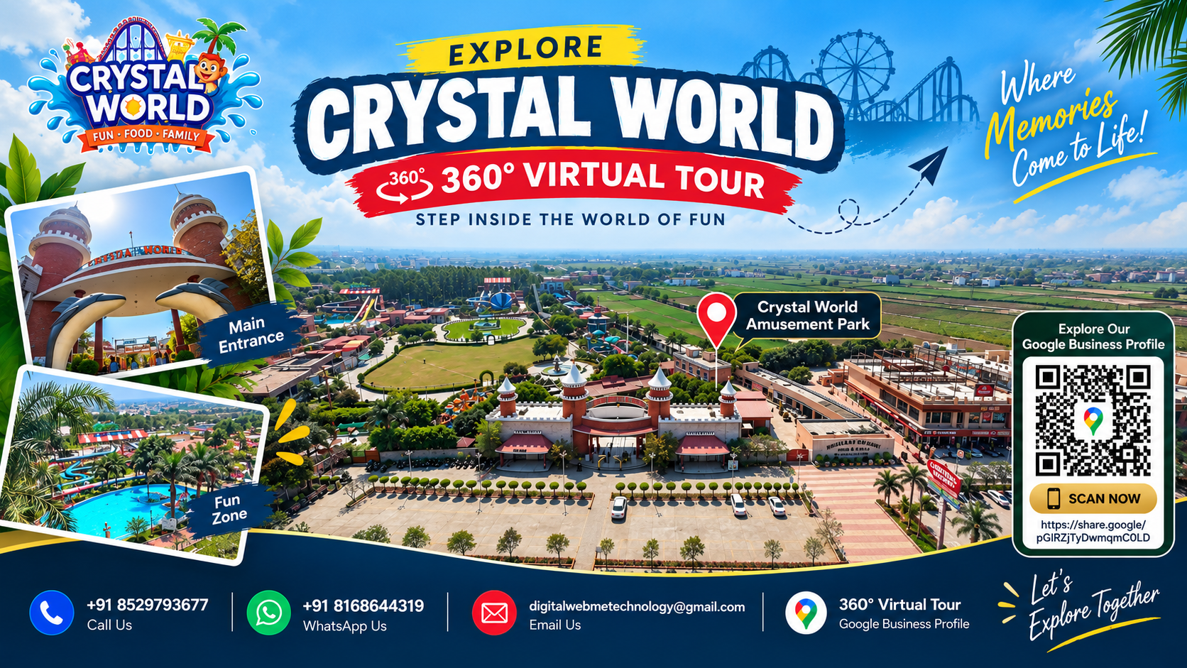 Crystal World park 360 degree virtua tour thumbnail image 2